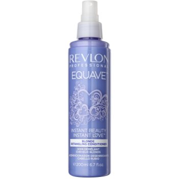 Revlon Professional Equave Blonde conditioner Spray Leave-in pentru par blond